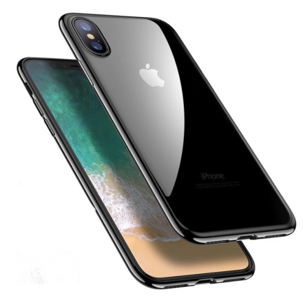 iPhone X/XS - Praktiskt Silikonskal Frn HuTech