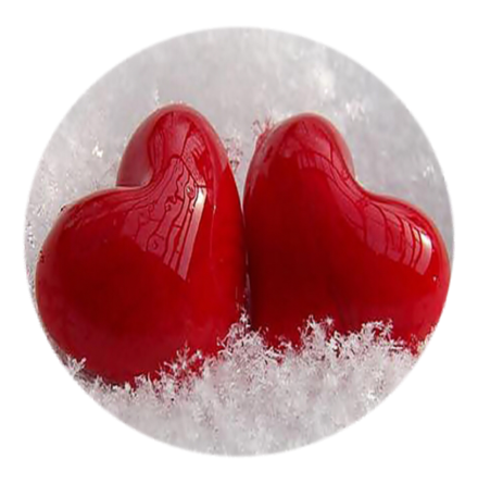 Mobilhllare Pop-Stand "Double-Heart" ( Popsockets-alternativ )