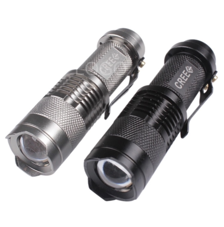 MINI CREE Q5 Ficklampa 2000 Lumens LED (WATERPROOF)