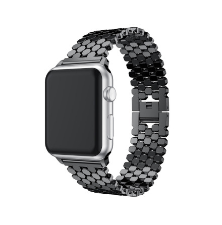 Stilren Lnk i Rostfritt Stl fr Apple Watch 38mm (3/2/1)