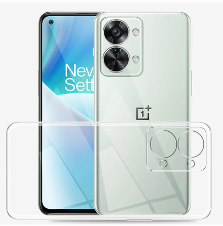 Oneplus Nord 2T 5G - Genomtnkt Silikonskal