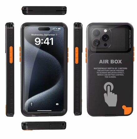 SHELLBOX Extremely Heavy-Duty Universal Fodral till iPhones (6.1")